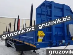 Бортовой BITTER полуприцеп-лесовоз 2020 года новый фото 2