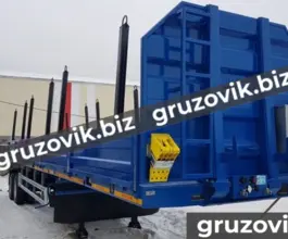 Бортовой BITTER полуприцеп-лесовоз 2020 года новый фото 2
