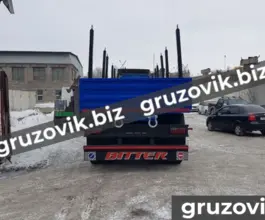 Бортовой BITTER полуприцеп-лесовоз 2020 года новый фото 3
