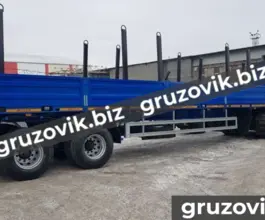 Бортовой BITTER полуприцеп-лесовоз 2020 года новый фото 4