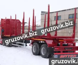 Полуприцеп-сортиментовоз Bitter Сортиментовоз-лесовоз 2020 года новый фото 2