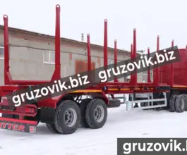 Полуприцеп-сортиментовоз Bitter лесовоз 2020 года новый фото 3