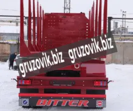 Полуприцеп-сортиментовоз Bitter лесовоз 2020 года новый фото 4