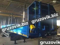Бортовой Bitter полуприцеп-лесовоз 2020 года новый фото 2