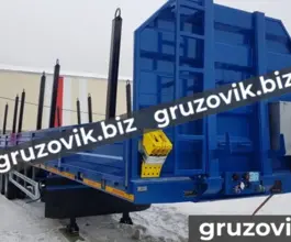 Бортовой BITTER полуприцеп-лесовоз 2020 года новый фото 2