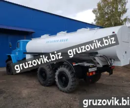 Пищевая автоцистерна АЦПТ АЦПТ 10 м3  Урал 5557 2006 года б/у фото 2