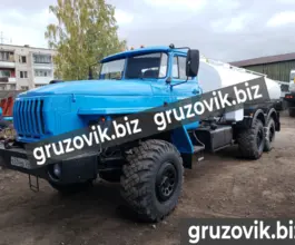 Пищевая автоцистерна АЦПТ АЦПТ 10 м3  Урал 5557 2006 года б/у фото 4