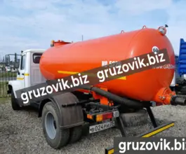 Вакуумная автоцистерна МВ   ГАЗ 2005 года новый фото 5