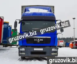 Тентованный грузовик Тентованный грузовик  MAN 2011 года б/у фото 2