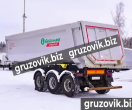 Самосвальный полуприцеп Grunwald 9453 2018 года б/у фото 4