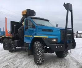 Лесовоз Лесовоз  Урал 5557 2022 года новый фото 2
