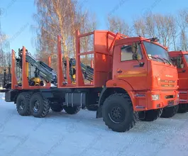 Лесовоз с КМУ Камаз 43118-3011-50 2019 года б/у
