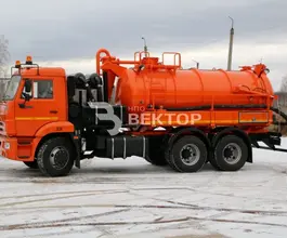 МВ Ассенизатор 10 м3  Камаз 65115 2018 года новый фото 3