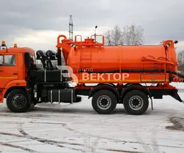 МВ Ассенизатор 10 м3  Камаз 65115 2018 года новый фото 4