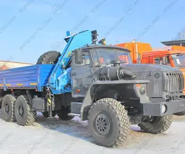 Самопогрузчик Урал 4320 с КМУ ИМ-150 2018 года новый