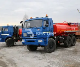 Автотопливозаправщик АТЗ 10.5 м3  Камаз 43118 2017 года новый фото 2