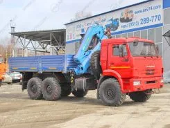 Самопогрузчик Камаз 43118 с КМУ ИМ-240 2018 года новый