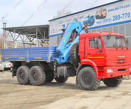 Самопогрузчик Камаз 43118 с КМУ ИМ-240 2018 года новый