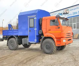 Самопогрузчик Камаз 43502 с КМУ АНТ 1.8-2  б/у