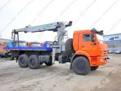 Самопогрузчик Камаз 43118 с КМУ ИМ-300 2019 года б/у