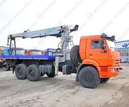 Самопогрузчик Камаз 43118 с КМУ ИМ-300 2019 года б/у