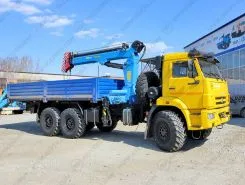 Самопогрузчик Камаз 43118 с КМУ ИМ-240А 2019 года б/у