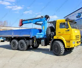 Самопогрузчик Камаз 43118 с КМУ ИМ-240А 2019 года б/у