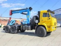 Тягач с КМУ Камаз 43118-3086-50 2019 года б/у
