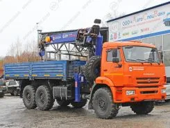 Самопогрузчик Камаз 43118 с КМУ DY 1926 2018 года новый фото 2