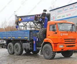 Самопогрузчик Камаз 43118 с КМУ DY 1926 2018 года новый фото 2