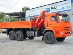 Самопогрузчик Камаз 43118 с КМУ Palfinger 15500 2018 года новый