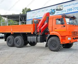 Самопогрузчик Камаз 43118 с КМУ Palfinger 15500 2018 года новый