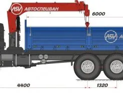 Самопогрузчик Камаз 43118 с КМУ ИТ-120 2018 года новый