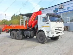 Самопогрузчик Камаз 43118 с КМУ ИМ-320 2018 года новый