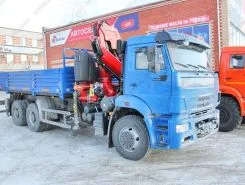 Самопогрузчик Камаз 43118 с КМУ FASSI F275A.0.22 2018 года новый