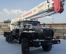 Автокран Челябинец 45721 Урал 4320-72   2018 года новый фото 2