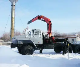 Тягач с КМУ Урал 4320 2018 года новый фото 5