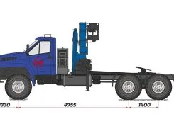 Тягач с КМУ Урал Next 4320-6952-74Г38 2018 года новый