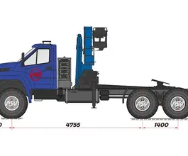 Тягач с КМУ Урал Next 4320-6952-72Г38 2018 года новый