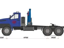 Тягач с КМУ Урал Next 4320-6952-72Г38 2018 года новый