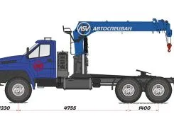 Тягач с КМУ Урал Next 4320-6952-74Г38 2018 года новый фото 2