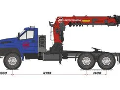 Тягач с КМУ Урал Next 4320-6952-72Г38 2018 года новый