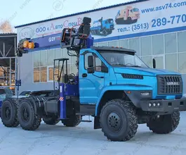 Тягач с КМУ Урал Next 4320-6952-74Г38 2018 года новый
