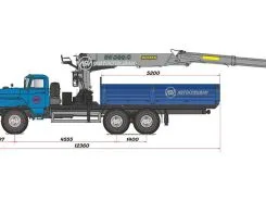 Самопогрузчик Урал 4320 с КМУ ИФ-300 2018 года новый