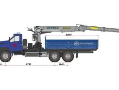 Самопогрузчик Урал 4320 NEXT с КМУ ИФ-300 2018 года новый