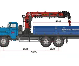 Самопогрузчик Урал 4320 с КМУ IT-200 2018 года новый фото 2