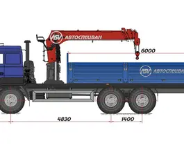 Самопогрузчик Урал 4320 с КМУ IT-150 2018 года новый