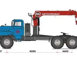 Тягач с КМУ Урал 4320-1912-60М 2018 года новый