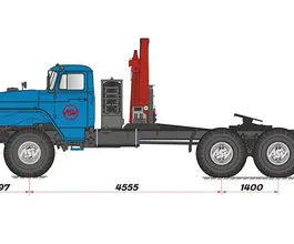Тягач с КМУ Урал 4320-1912-70М 2018 года новый