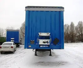 Шторный полуприцеп Krone sd 2010 года б/у фото 2